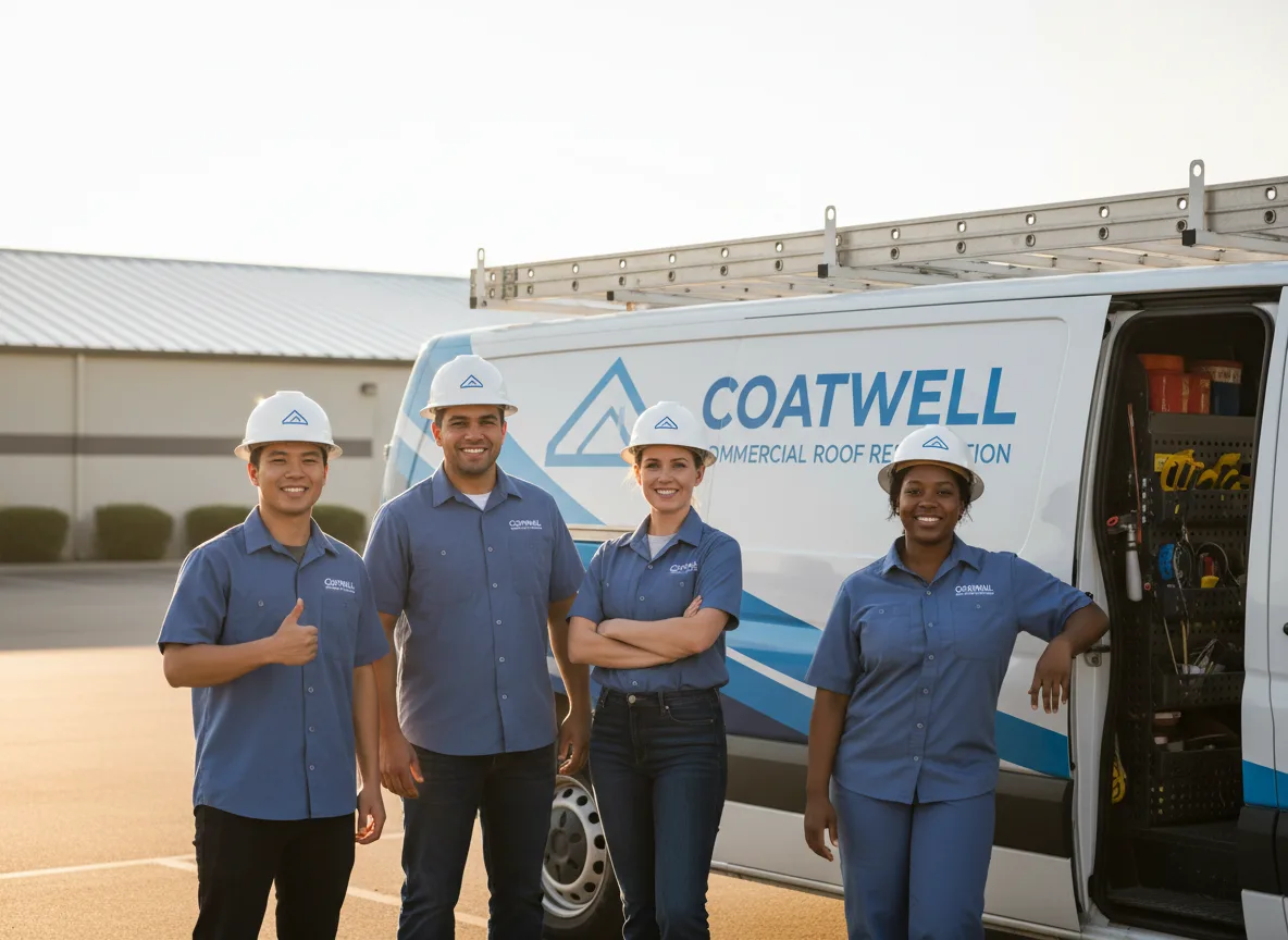 Commercial roof coating company in Reese, MI